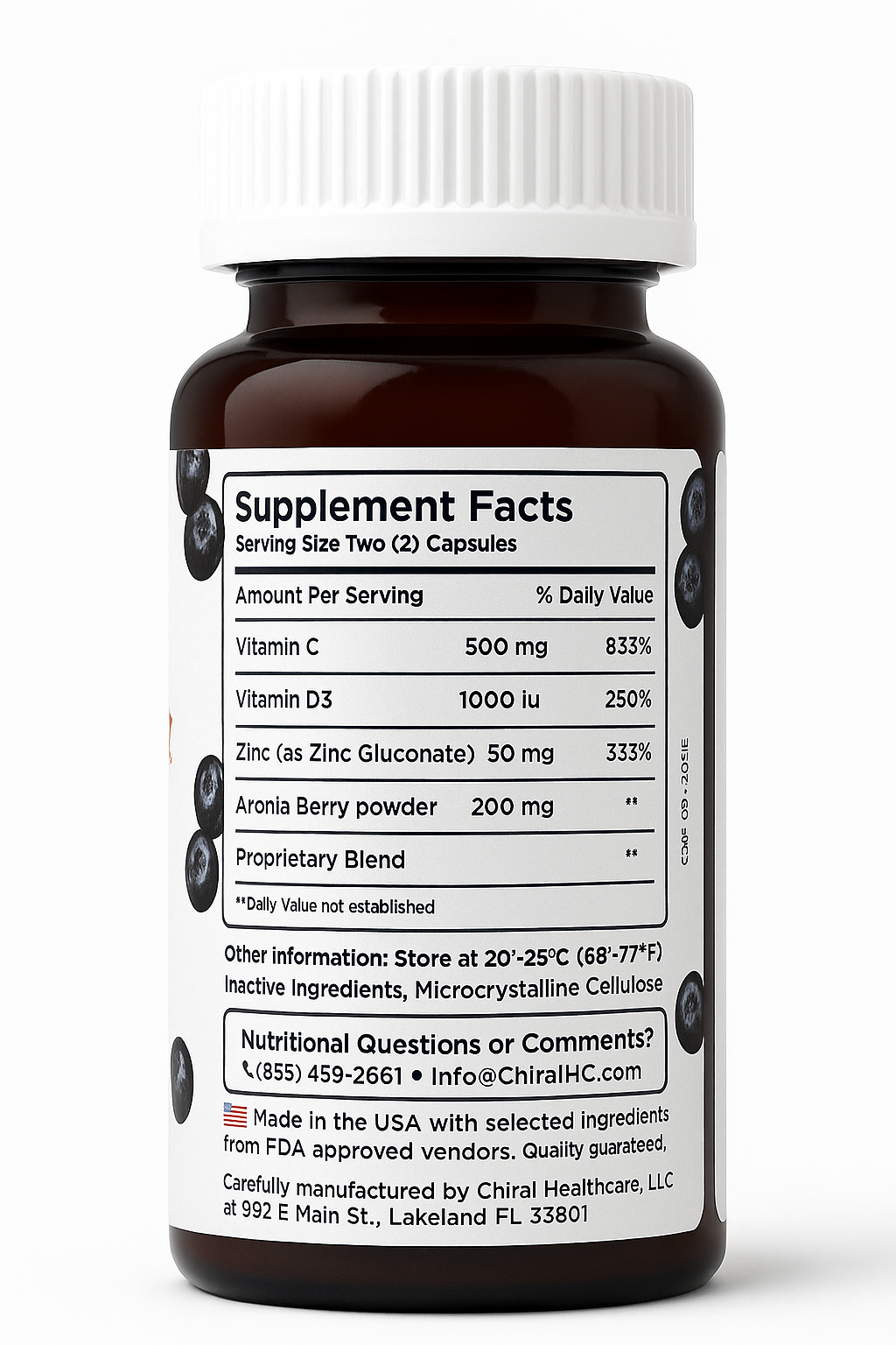 ImmuBoost™ – Advanced Aronia Berry Immune Support