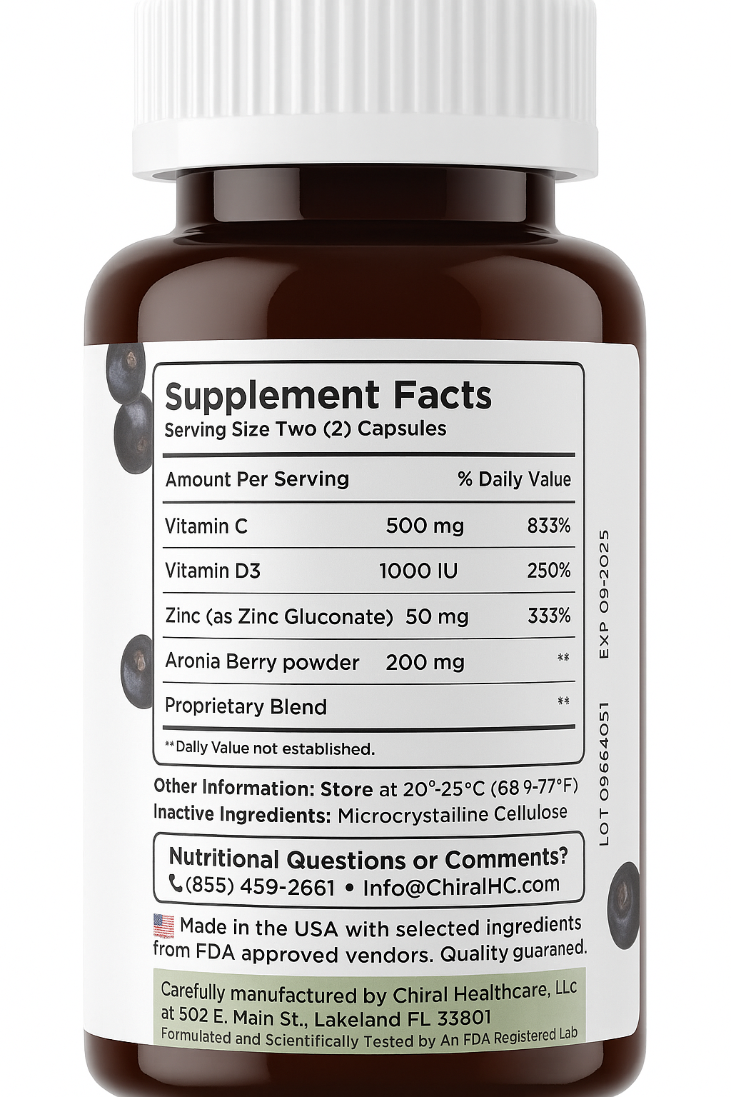 ImmuBoost™ – Advanced Aronia Berry Immune Support